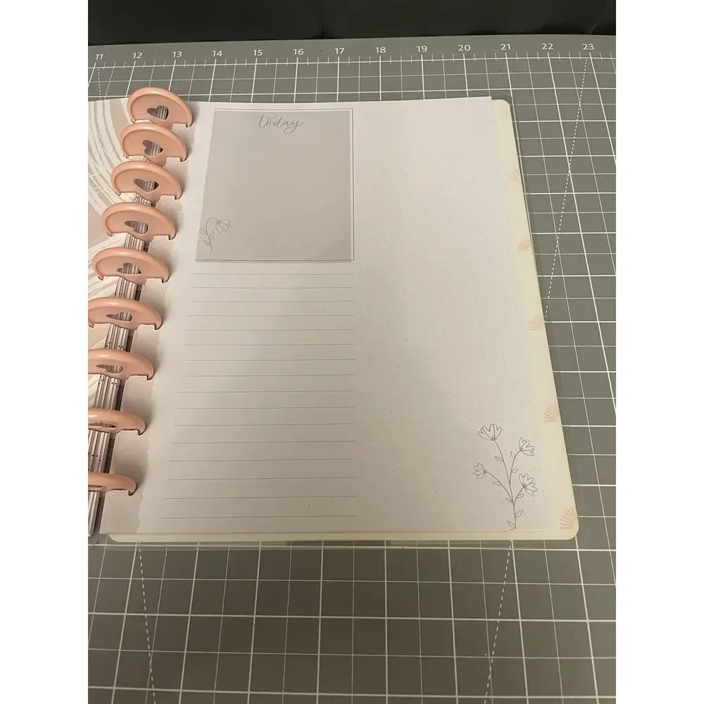 Happy Planner Classic Neutral w/6mo Vertical Checklist Layout & Faith Notebook